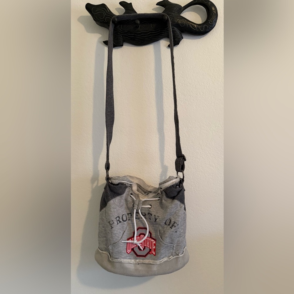 The Ohio State Gray Shoulder Bag